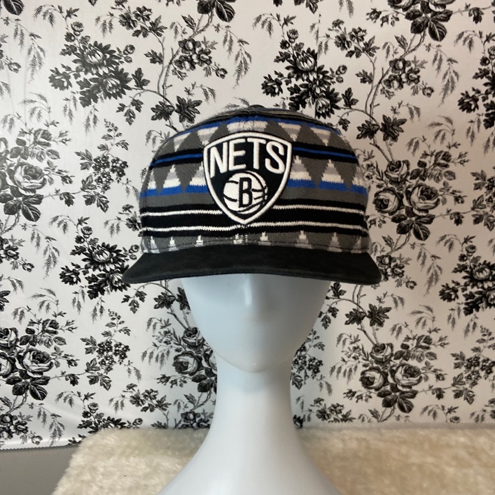Mitchell & Ness NBA Brooklyn Nets Woven Snapback Cap Hat